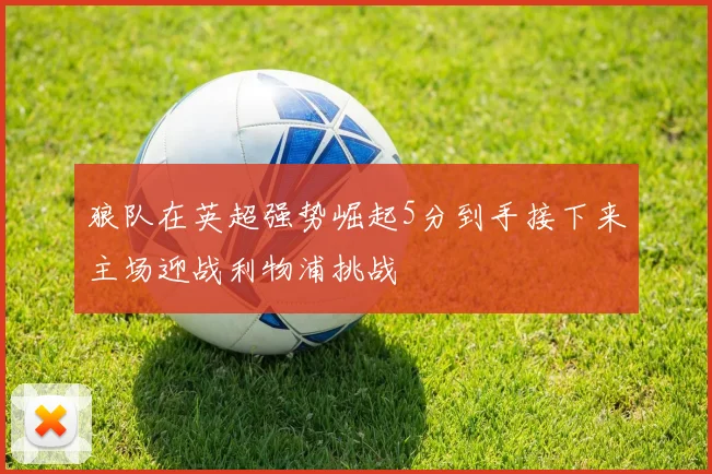 狼队在英超强势崛起5分到手接下来主场迎战利物浦挑战